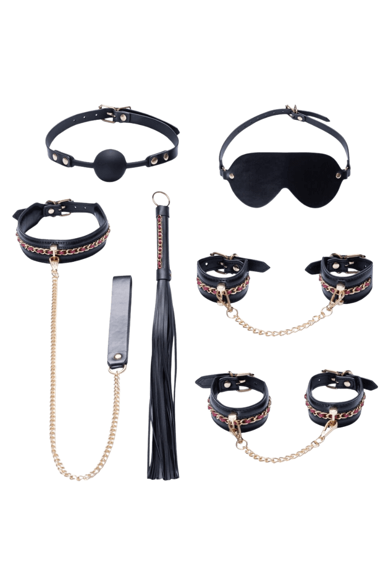 6tlg. Fessel-Set Kinky