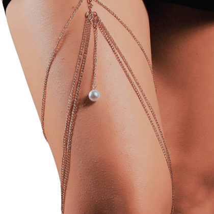 Oberschenkelschmuck silber Oberschenkelschmuck silber