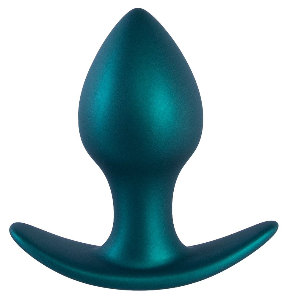 Analplug „Metallic“ aus Silikon