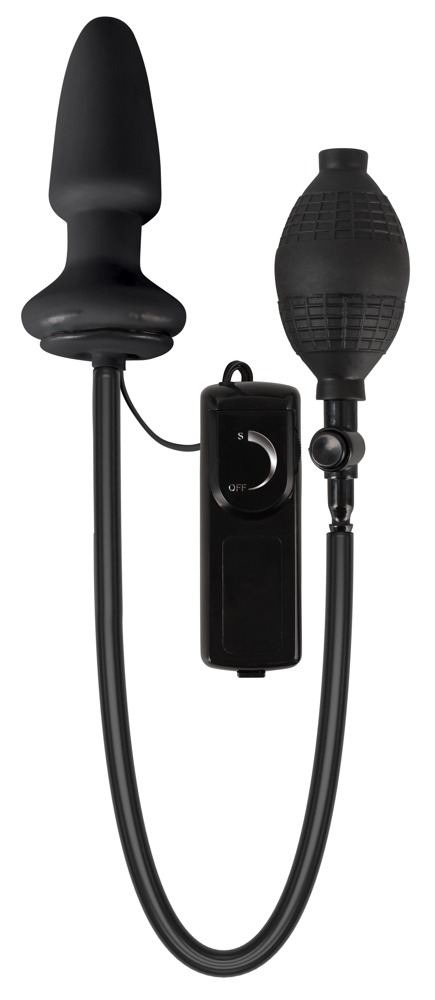 Analplug „Fanny Hill%27s“ zum Aufpumpen, mit Vibration