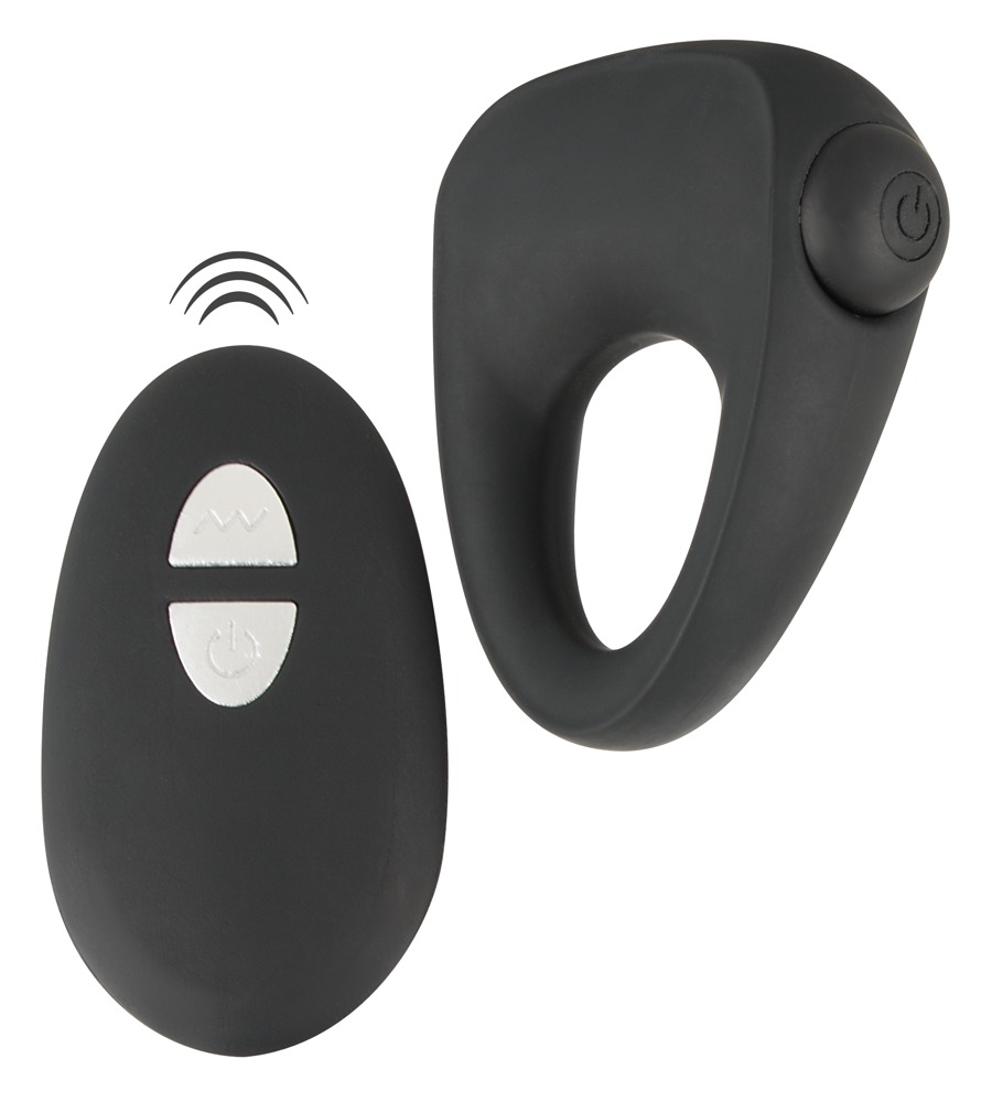 Vibro-Penisring „RC Vibro-Ring“, mit kabelloser Fernbedienung, 10 Vibrationsmodi