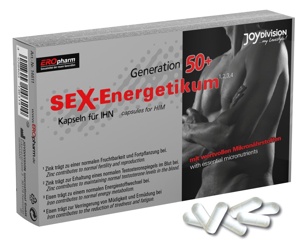 Kapseln „Sex-Energetikum“, Nahrungsergänzungsmittel