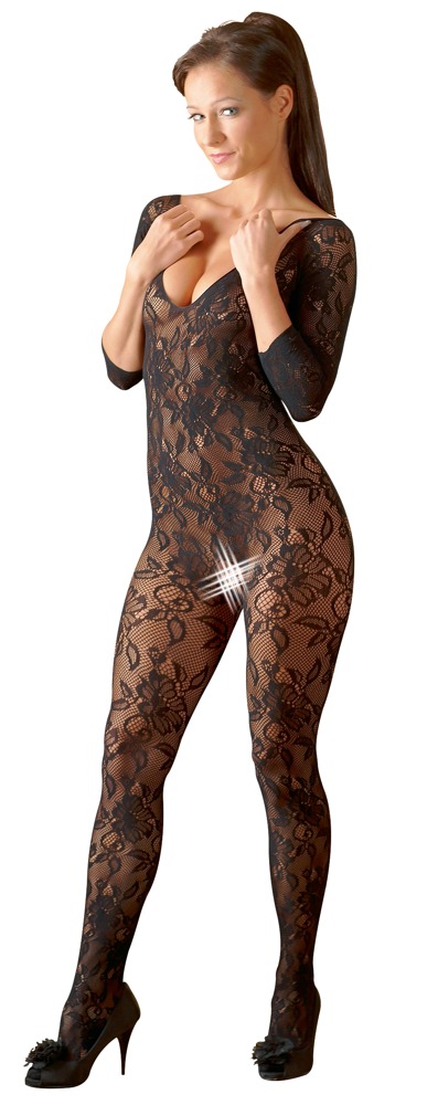 Spitzen-Catsuit ouvert