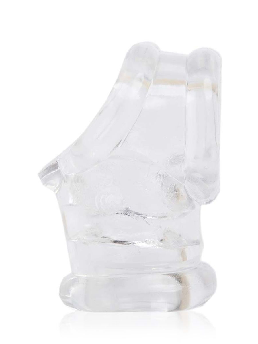 Oxballs Powersling: Penisring und Hodenstretcher, transparent