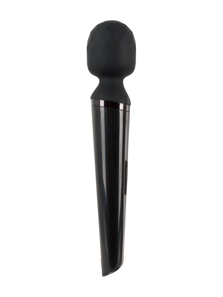 Rechargeable Power Wand: Wandvibrator, schwarz
