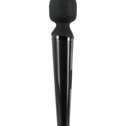Rechargeable Power Wand: Wandvibrator, schwarz Rechargeable Power Wand: Wandvibrator, schwarz