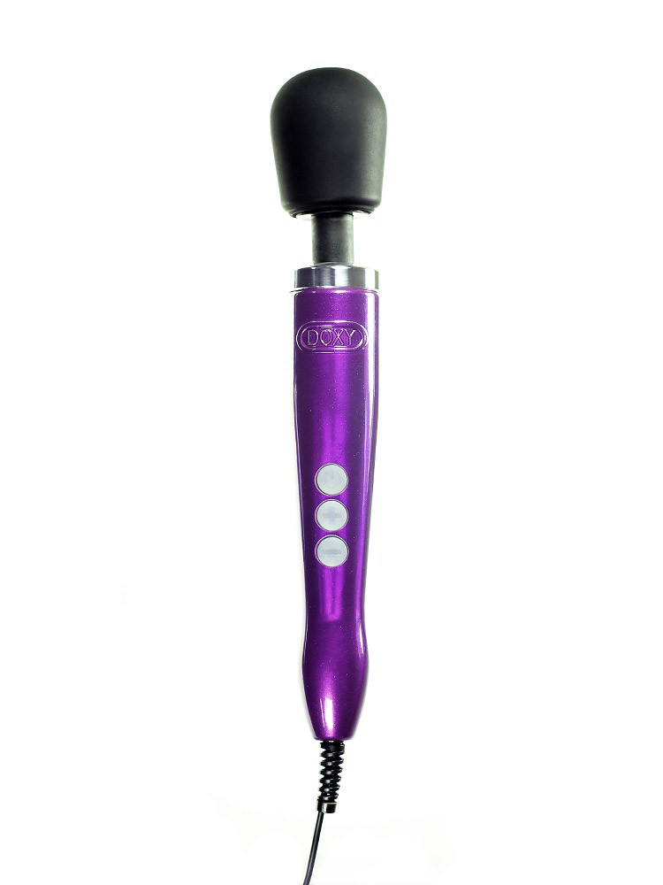 Doxy Die Cast Wand: Massage-Vibrator, lila