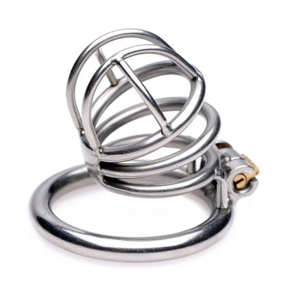 Master Series The Pen: Edelstahl-Peniskäfig Master Series The Pen: Edelstahl-Peniskäfig