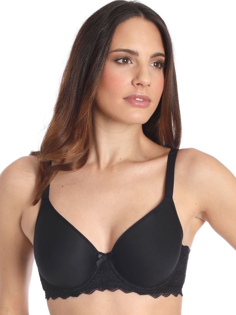 Sassa Fancy Lace: Flexicup Spacer-BH, schwarz (70 E)