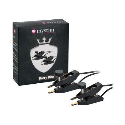 Mystim Barry Bite: Bi-polare Elektro-Klammern Mystim Barry Bite: Bi-polare Elektro-Klammern