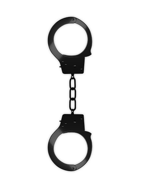 Ouch! Beginners Handcuffs: Handschellen, schwarz