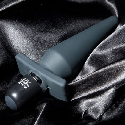 Fifty Shades Of Grey: Delicious Fullness Vibro-Analplug, grau Fifty Shades Of Grey: Delicious Fullness Vibro-Analplug, grau