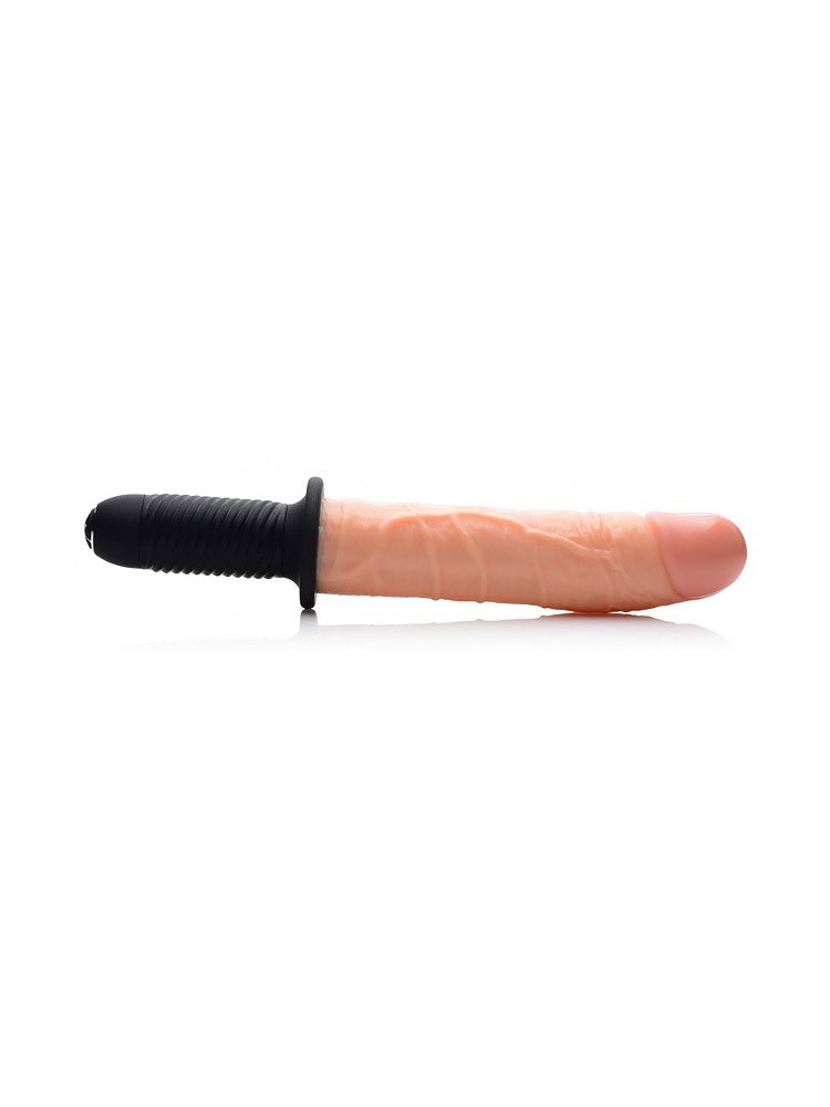 Master Series Onslaught: Vibrator, haut/schwarz