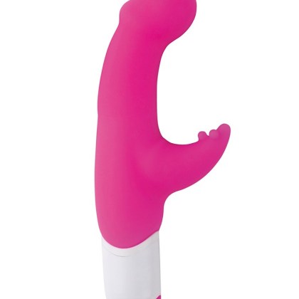 Love to Love Captain Charm: Bunny-/G-Punkt-Vibrator, pink/weiß Love to Love Captain Charm: Bunny-/G-Punkt-Vibrator, pink/weiß