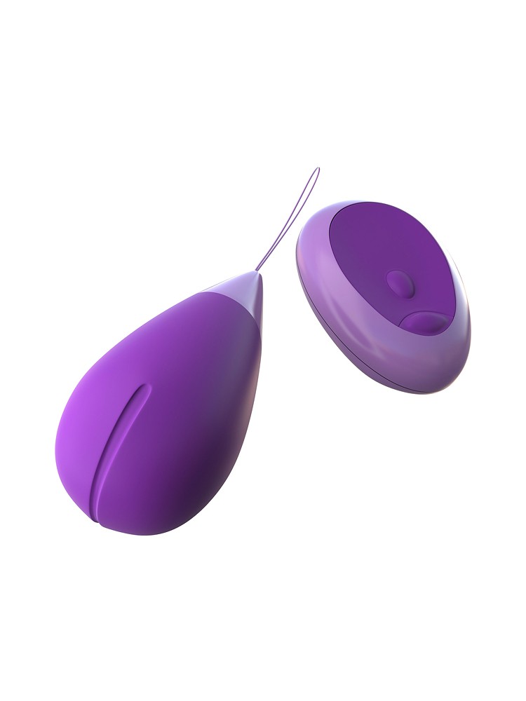 Remote Kegel Excite-Her: Vibro-Liebeskugel, lila