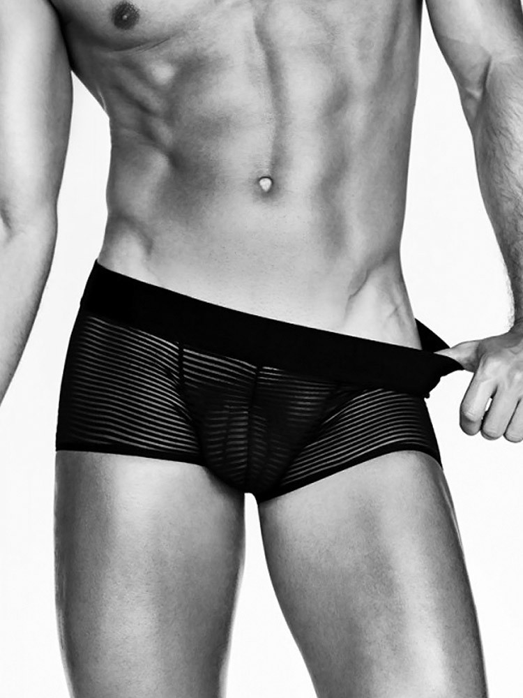 Bracli Perlseo Tokyo: Perlen-Jockpant, schwarz (S)