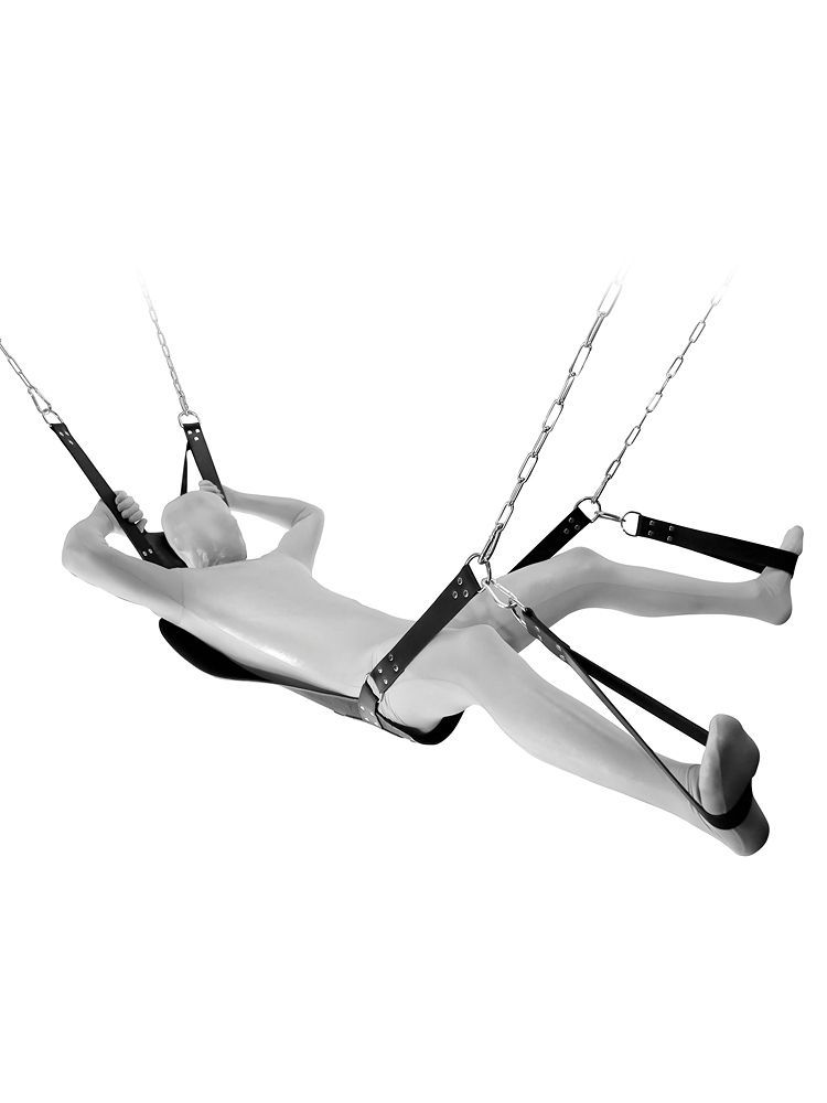 Xx-DreamsToys Sex Sling Master of Hell: Liebesschaukel, schwarz