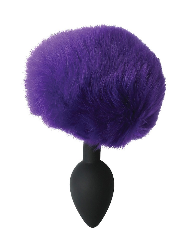 Sportsheets Sincerely Silicone Bunny Butt Plug: Analplug, schwarz/lila