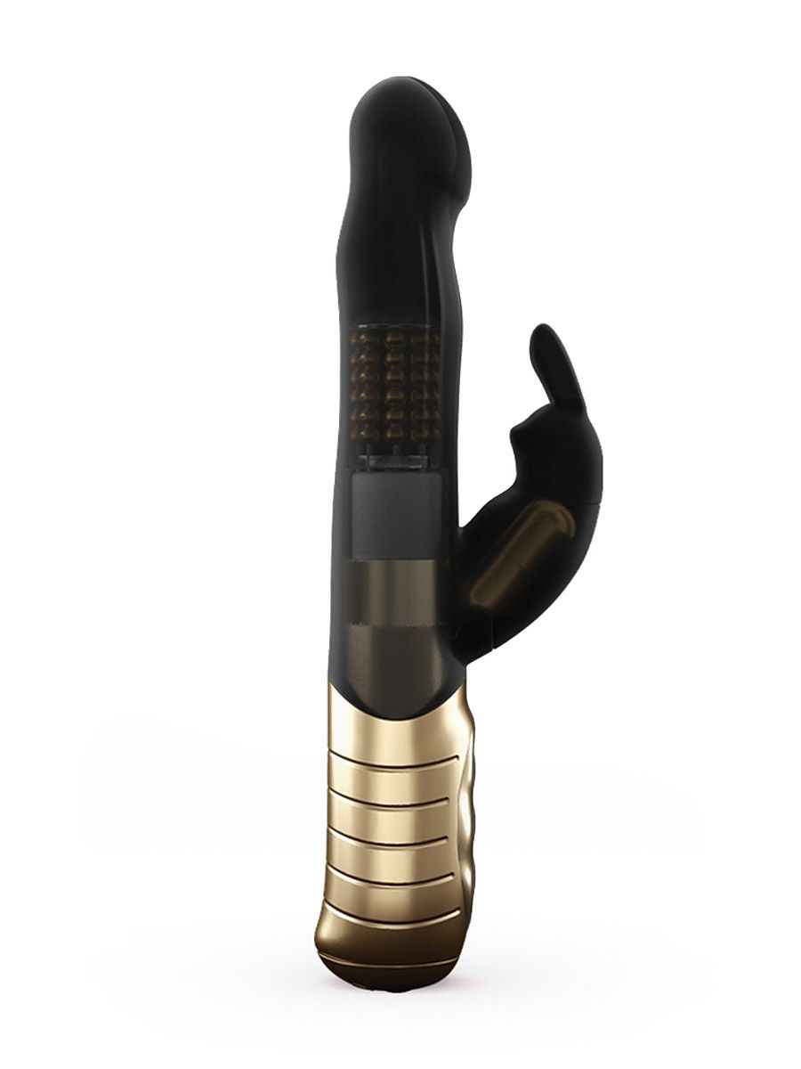 Dorcel Baby Rabbit 2.0: Bunnyvibrator, schwarz/gold