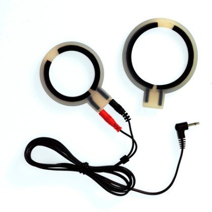 Elektro-Sex: Penisringe-Set (rund), bipolar Elektro-Sex: Penisringe-Set (rund), bipolar