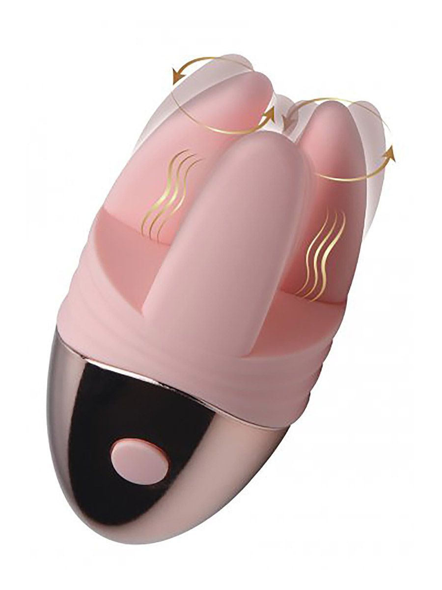 Vibrassage Caress: Klitoris-Vibrator, pink