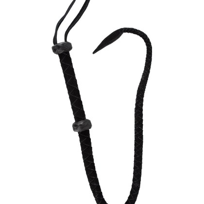 Lederpeitsche, schwarz Lederpeitsche, schwarz