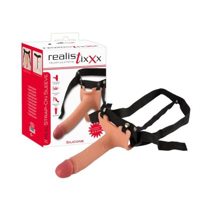 Realistixxx Strap-On Sleeve, haut/schwarz Realistixxx Strap-On Sleeve, haut/schwarz