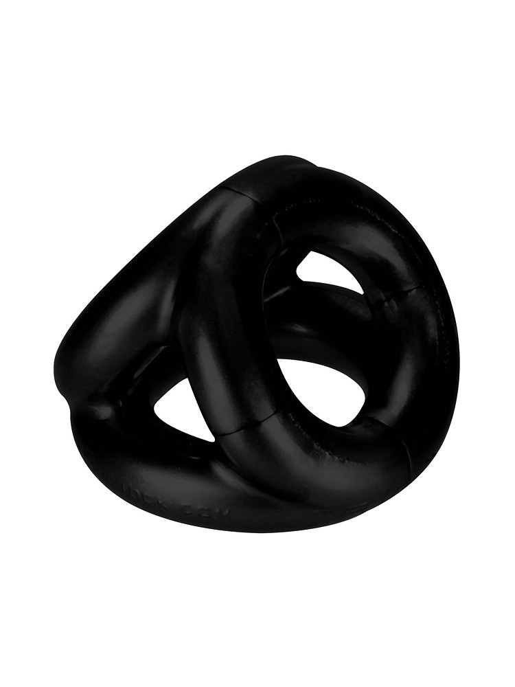 Tri-Sport Cocksling: Penis-/Hodenring, schwarz
