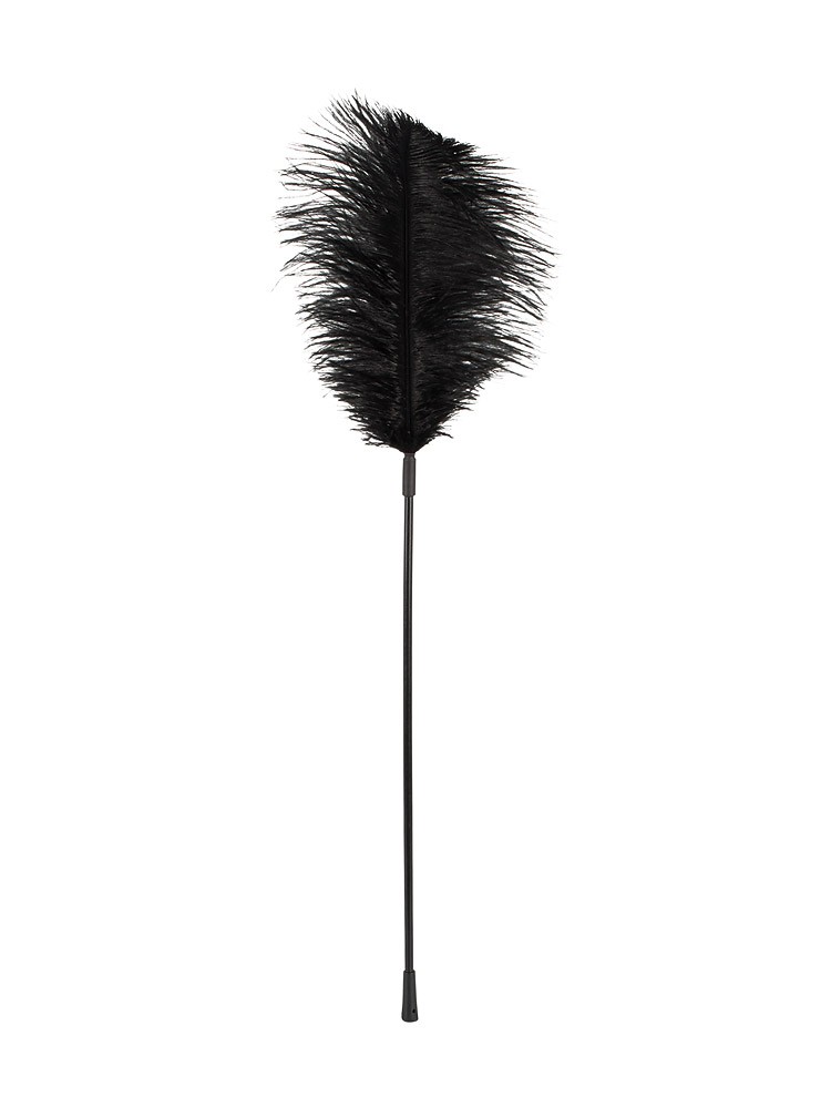 Bad Kitty Federstab, schwarz