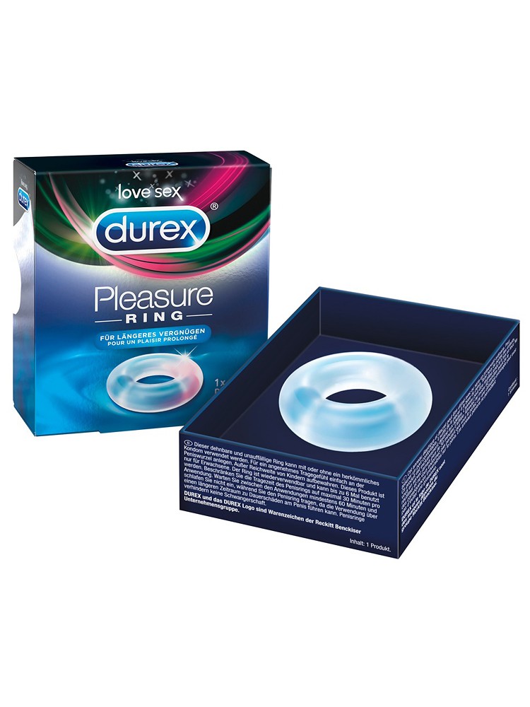 Durex Pleasure Ring: Penisring, transparent