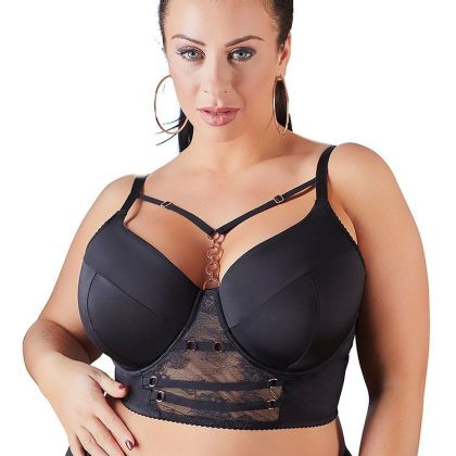 Longline-BH, schwarz/roségold (85 F) Longline-BH, schwarz/roségold (85 F)