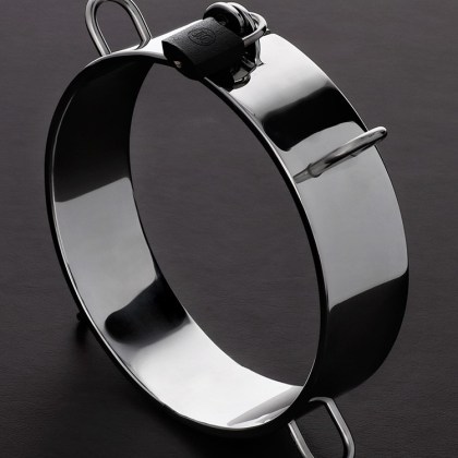 Triune Dungeon Collar: Edelstahl-Halsfessel Triune Dungeon Collar: Edelstahl-Halsfessel