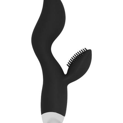 Simplicity Verne: Bunny-Vibrator, schwarz Simplicity Verne: Bunny-Vibrator, schwarz