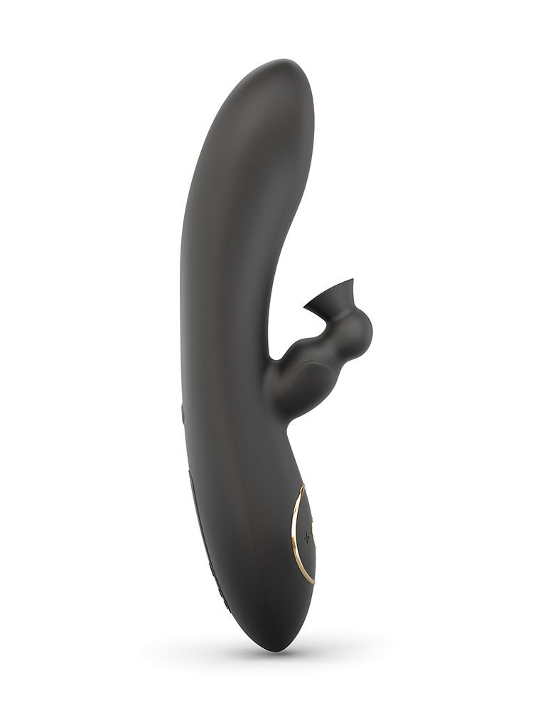 Dorcel Divine Rabbit Sucker: Bunnyvibrator, schwarz