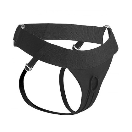 Strap U Avalon: Strap-On Jock-Harness, schwarz Strap U Avalon: Strap-On Jock-Harness, schwarz