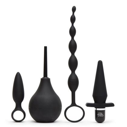 Fifty Shades of Grey Pleasure Overload Take it Slow: Analsex-Set, 4teilig Fifty Shades of Grey Pleasure Overload Take it Slow: Analsex-Set, 4teilig