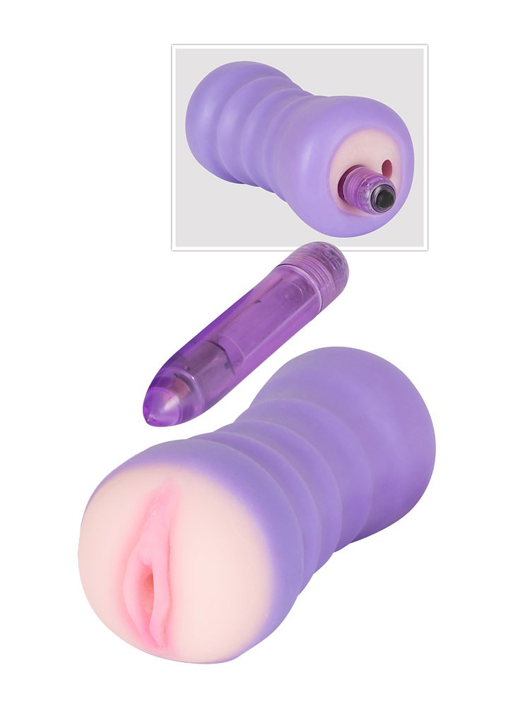Gina%27s Vibrating Pussy: Masturbator, lila/haut