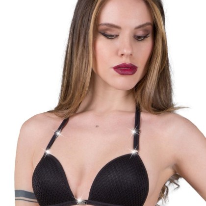 Eros Veneziani Antonia: Neckholder-BH, schwarz (L/XL) Eros Veneziani Antonia: Neckholder-BH, schwarz (L/XL)