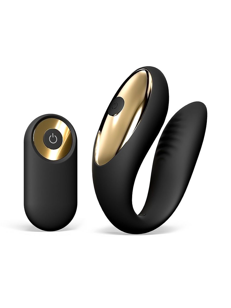 Dorcel Perfect Lover: C-Vibrator, schwarz/gold