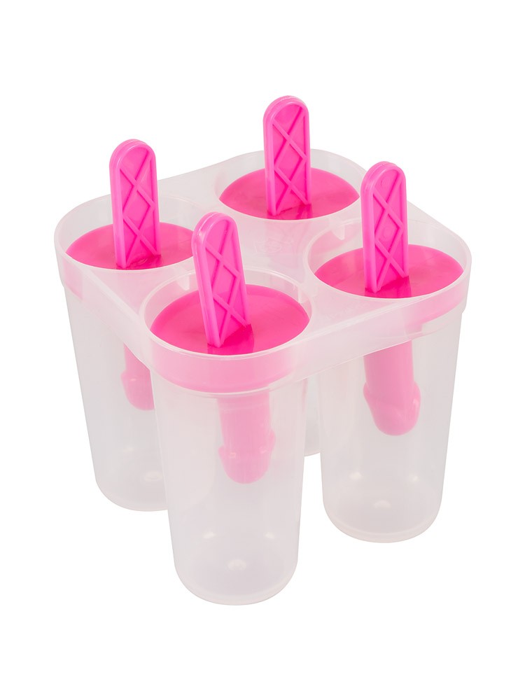 Willy Ice Pop Mold: Eisformen, 4er Pack