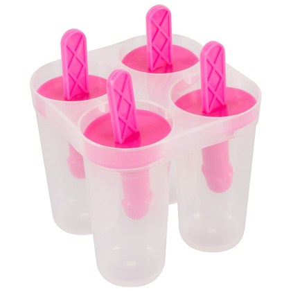 Willy Ice Pop Mold: Eisformen, 4er Pack Willy Ice Pop Mold: Eisformen, 4er Pack