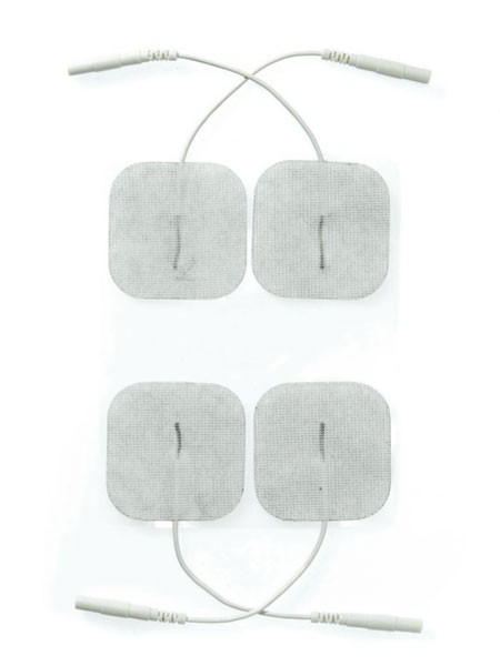 Elektro-Sex: Klebepads, 4er Set unipolar