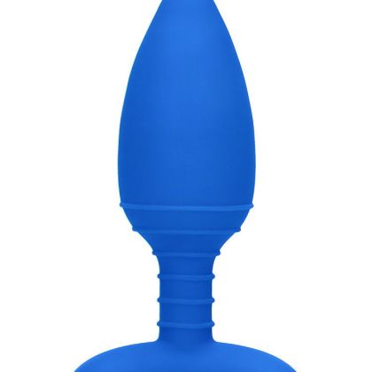 Elegance Glow: Vibro-Analplug mit Wärmefunktion, blau Elegance Glow: Vibro-Analplug mit Wärmefunktion, blau