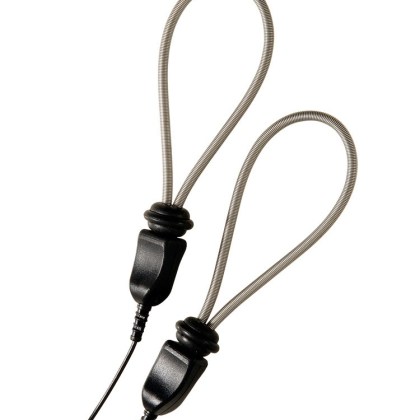 ElectraStim ElectraLoops Metallic: Elektro-Penisschlaufen, schwarz/silber ElectraStim ElectraLoops Metallic: Elektro-Penisschlaufen, schwarz/silber