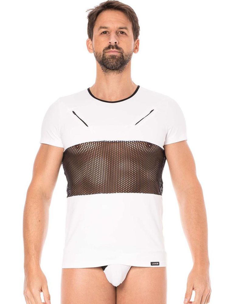 Look Me Urban: T-Shirt, weiß (M)