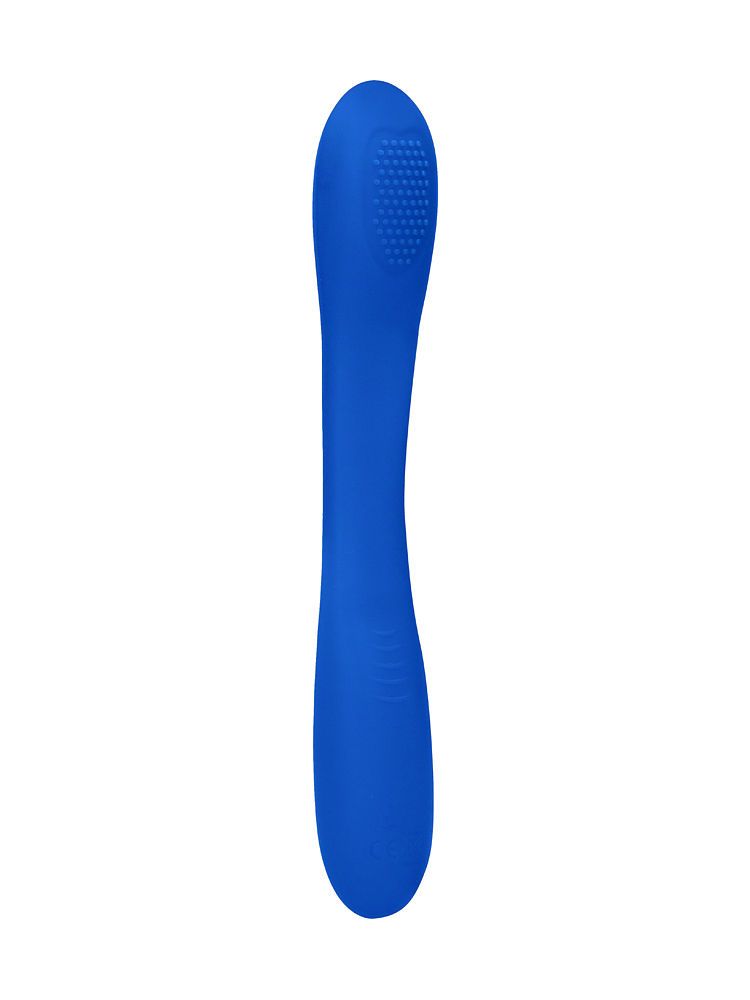 Elegance Flex: Doppel-Vibrator, blau