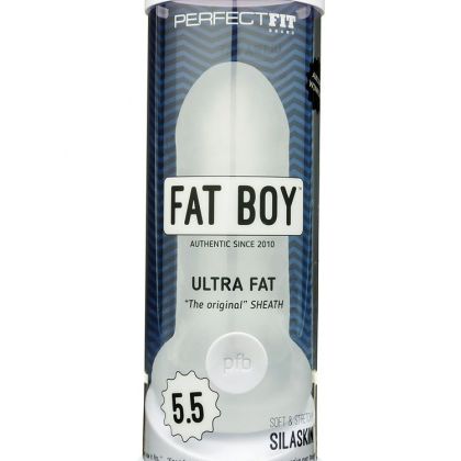 Perfect Fit Fat Boy Ultra Fat 5.5: Penishülle, transparent Perfect Fit Fat Boy Ultra Fat 5.5: Penishülle, transparent