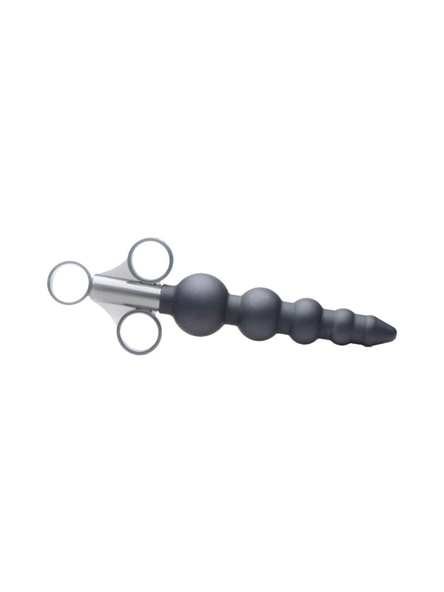 Master Series Beaded Shooter: Gleitgel-Applikator, schwarz