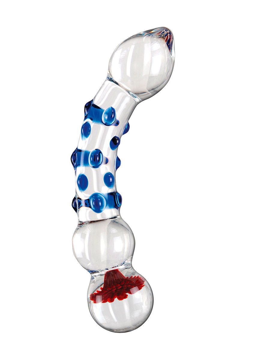 Icicles No 18: Glasdildo, transparent