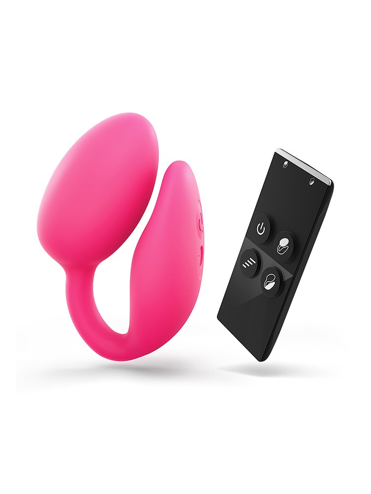 Love to Love Wonderlove: Vibroei mit Klitorisstimulator, pink